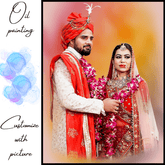 Customized Oil Painting With Wooden Frame - BBD GIFTS